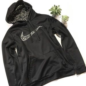 Nike Therma Fit Black Gray Camo hoodie Pullover